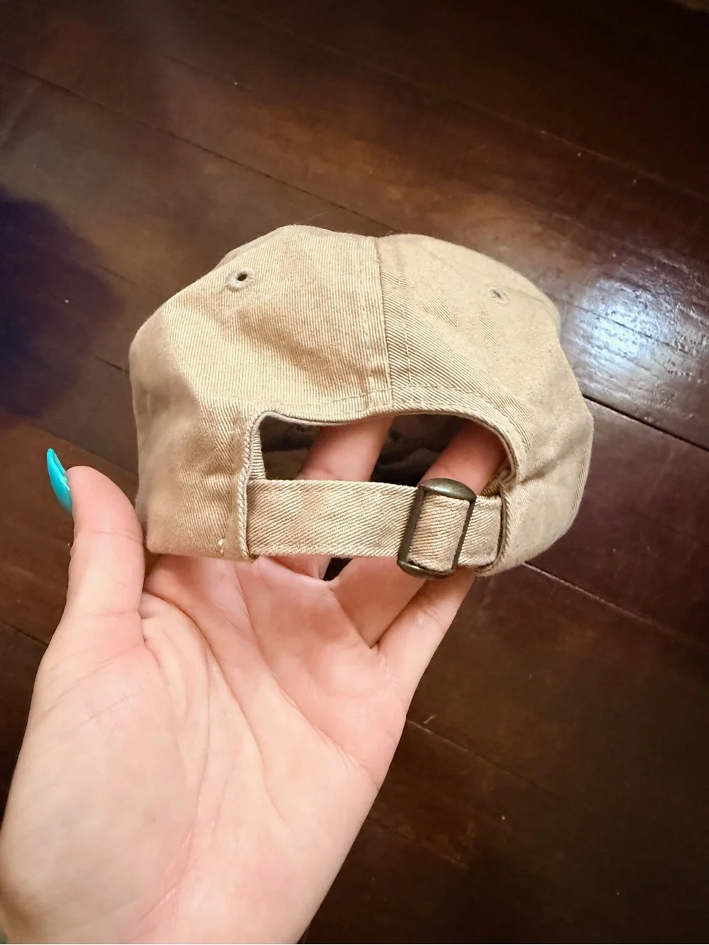 Metallica Embroidered Beige Baseball Cap